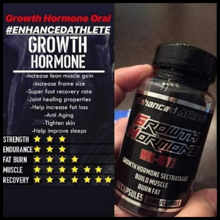 Jual Hgh Oral Growth Hormone Mk677 60 Caps 10Mg Sarms Sarm Mk 677
