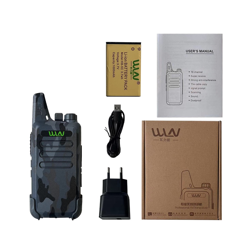 Jual Handy Talky WLN HT UHF TWO WAY RADIO 5 Warna C1 walkie talkie 1 ...