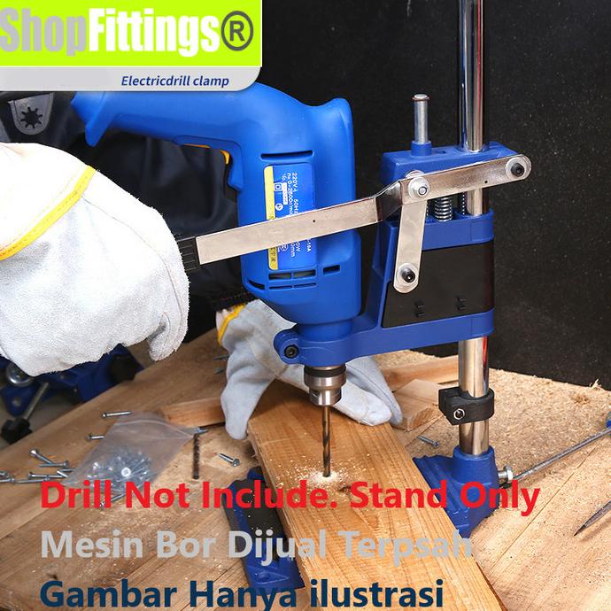 Jual Dudukan Stang Mesin Bor Tangan Listrik Ke Meja Bench Drill Press Stand Shopee Indonesia 0749