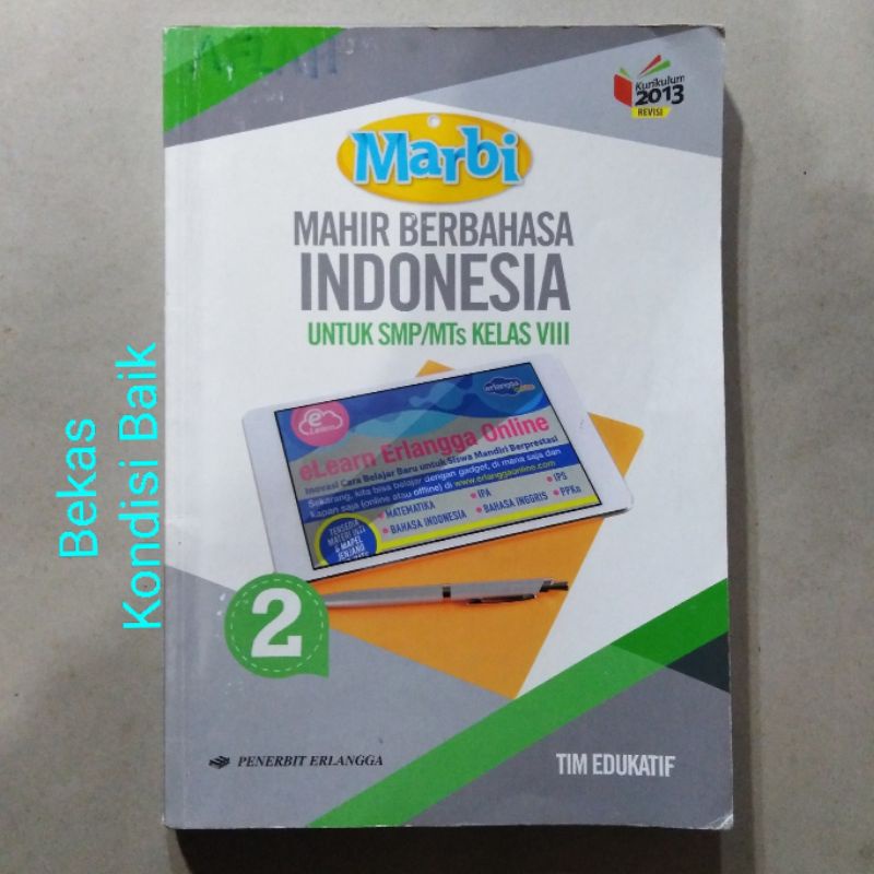 Jual Buku Marbi Mahir Berbahasa Indonesia Untuk Smp Mts Kelas Viii 2 8 ...