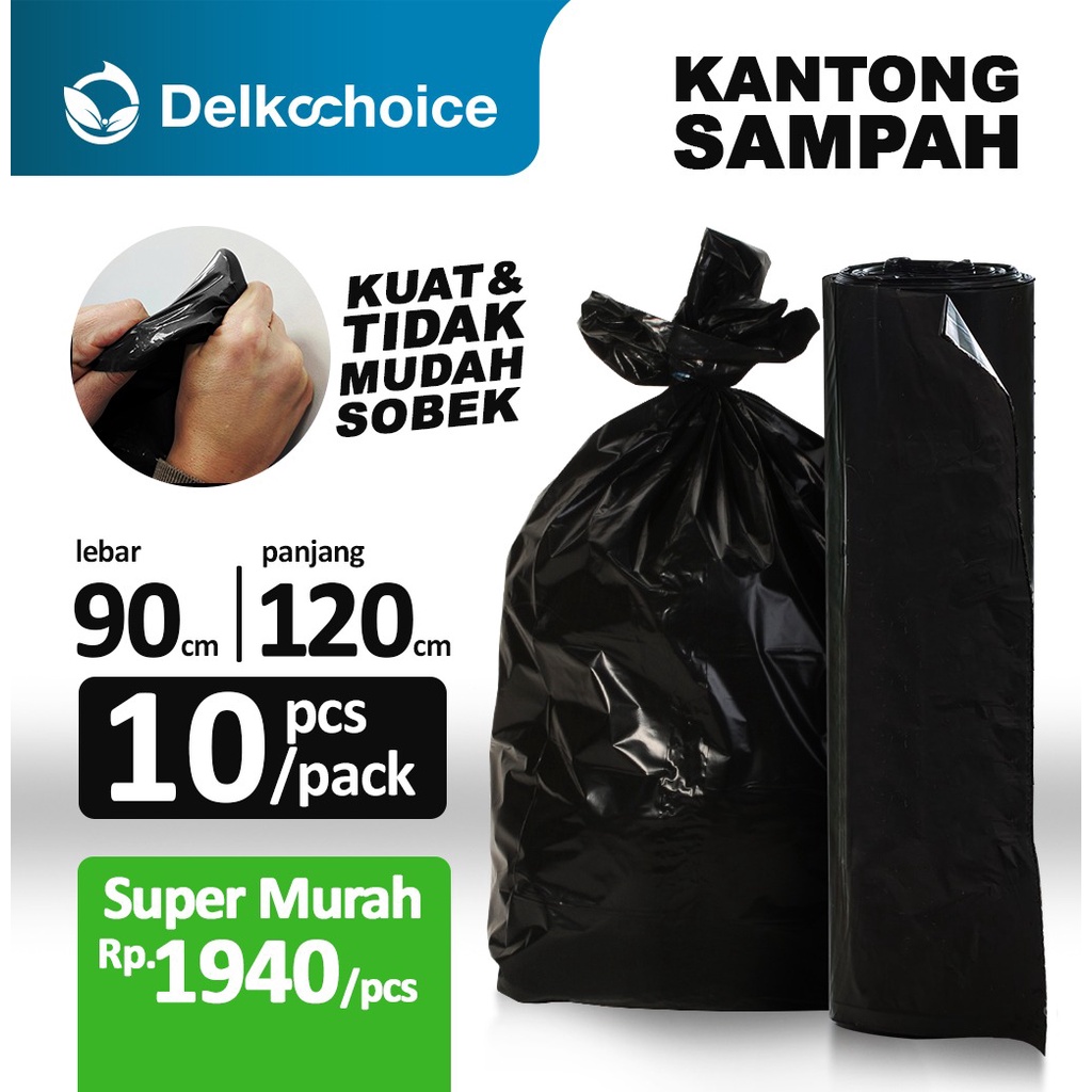 Jual Plastik Sampahkantong Plastik Sampah Hitamtrash Bag 90x120 Perpack Shopee Indonesia 6393