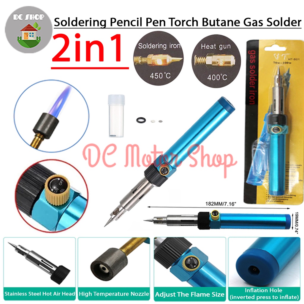 Jual Soldering Pencil Pen Torch Butane Gas Solder Solder Api Mini Torch ...