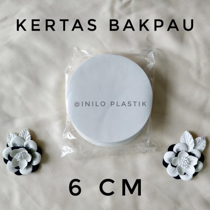 Jual Kertas Alas Mini Bakpau Bulat Alas Bakpao Ukuran 6 Cm 500