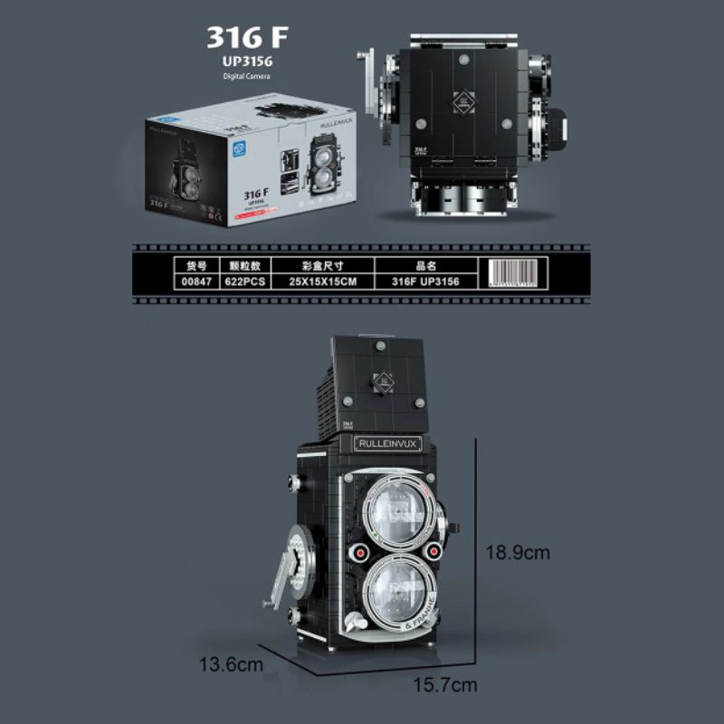 Jual Bricks Block Vintage Camera / Mainan Bricks Block Vintage Camera ...