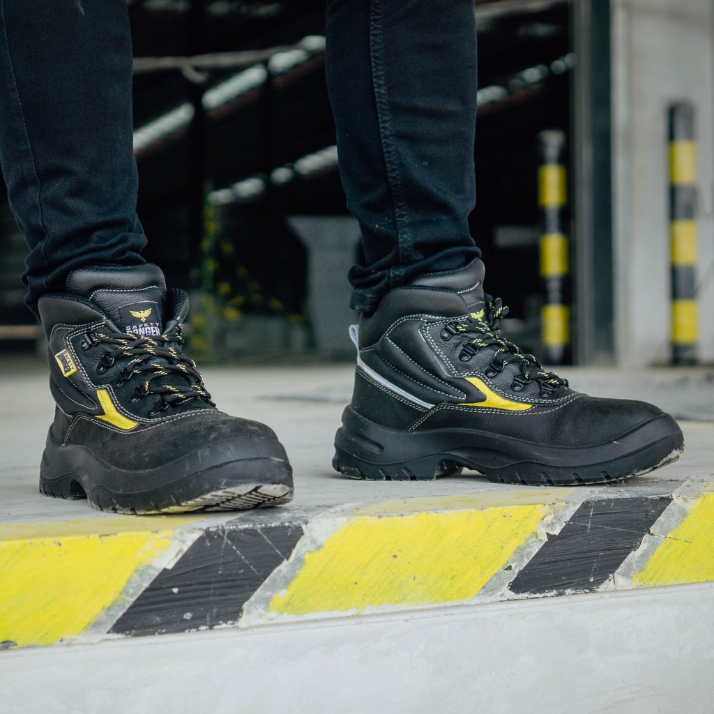 Jual Sepatu Safety Ranger HANOMAN (SR-07) PU/TPU Safety Shoes | Shopee ...