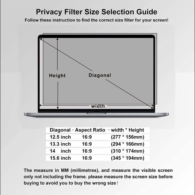 Jual Layar Film Privasi Untuk Laptop Macbook Dan Monitor Anti Radiasi