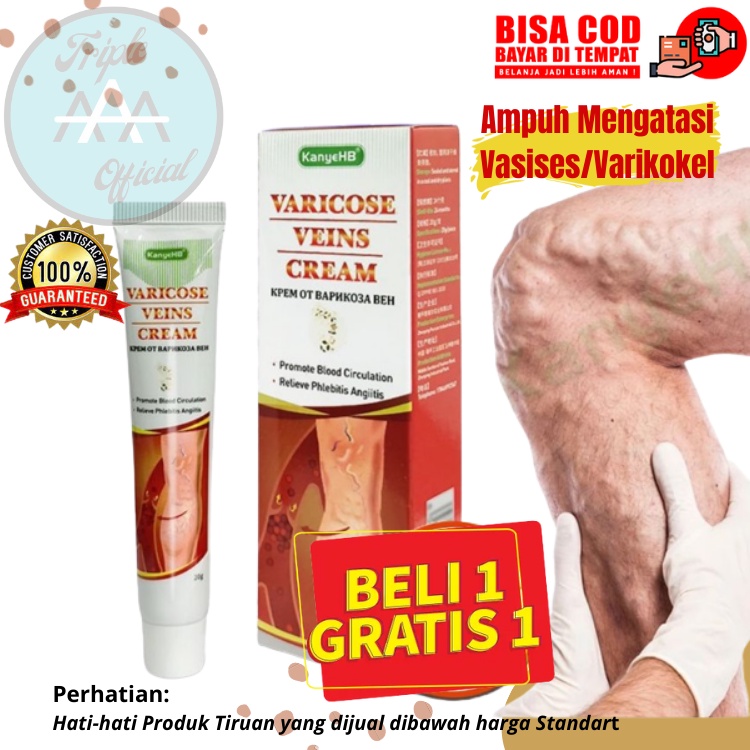 Jual TRIPLE A Salep Varises Cream Varicose Veins Obat Varises