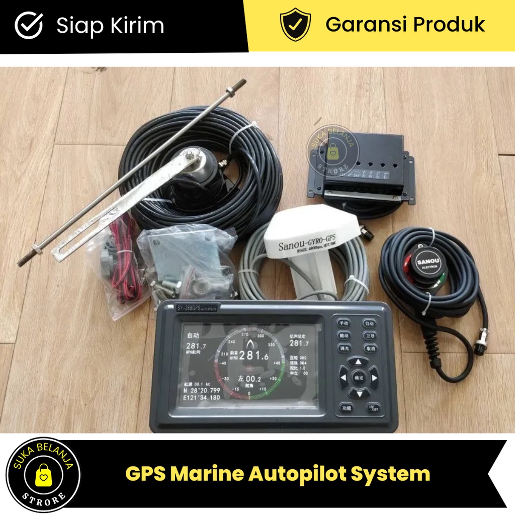 Jual GPS Marine Autopilot System Untuk perahu, Kapal, Kapal pesiar