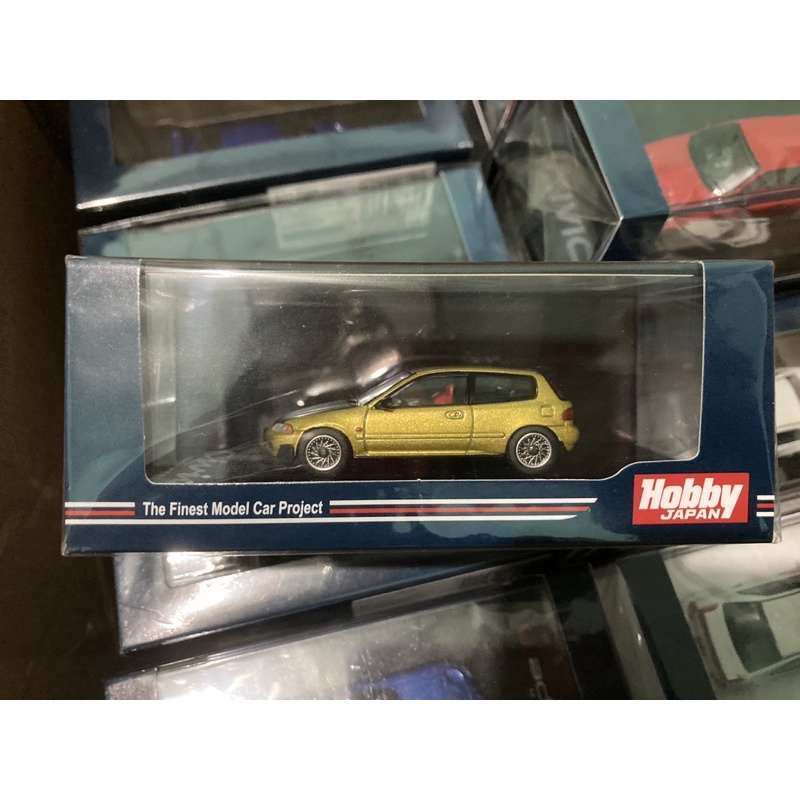 Hobby Japan 1/64 (EG6) JDM Style Version Personnalisée Avec Affichage