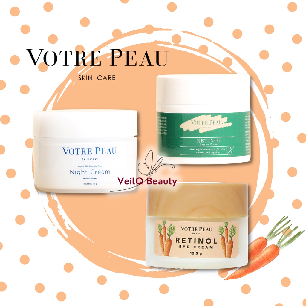 Jual Votre Peau Cream Retinol Barrier Cream Retinol Eye Cream