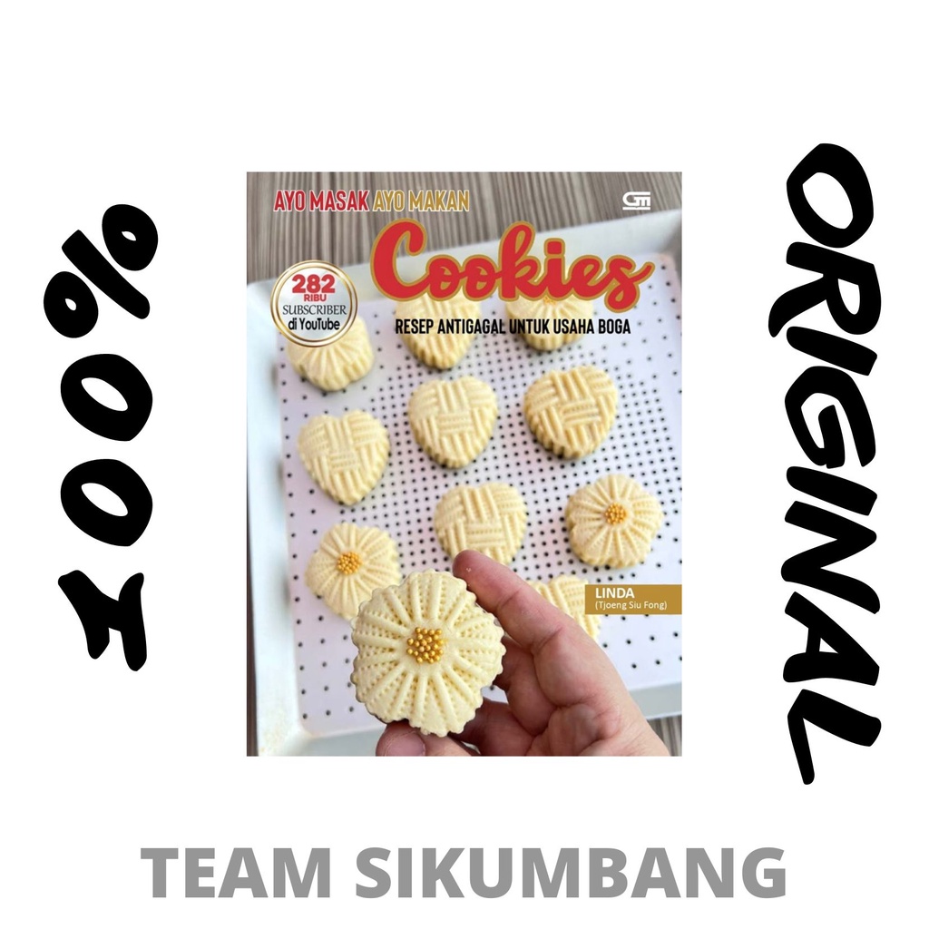 Jual Buku Ayo Masak Ayo Makan- Cookies : Resep Antigagal Untuk Usaha ...