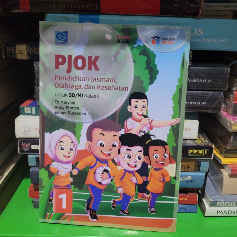 Jual KURIKULUM MERDEKA 2023 PJOK KELAS 1/4/5 SD GRAFINDO | Shopee Indonesia