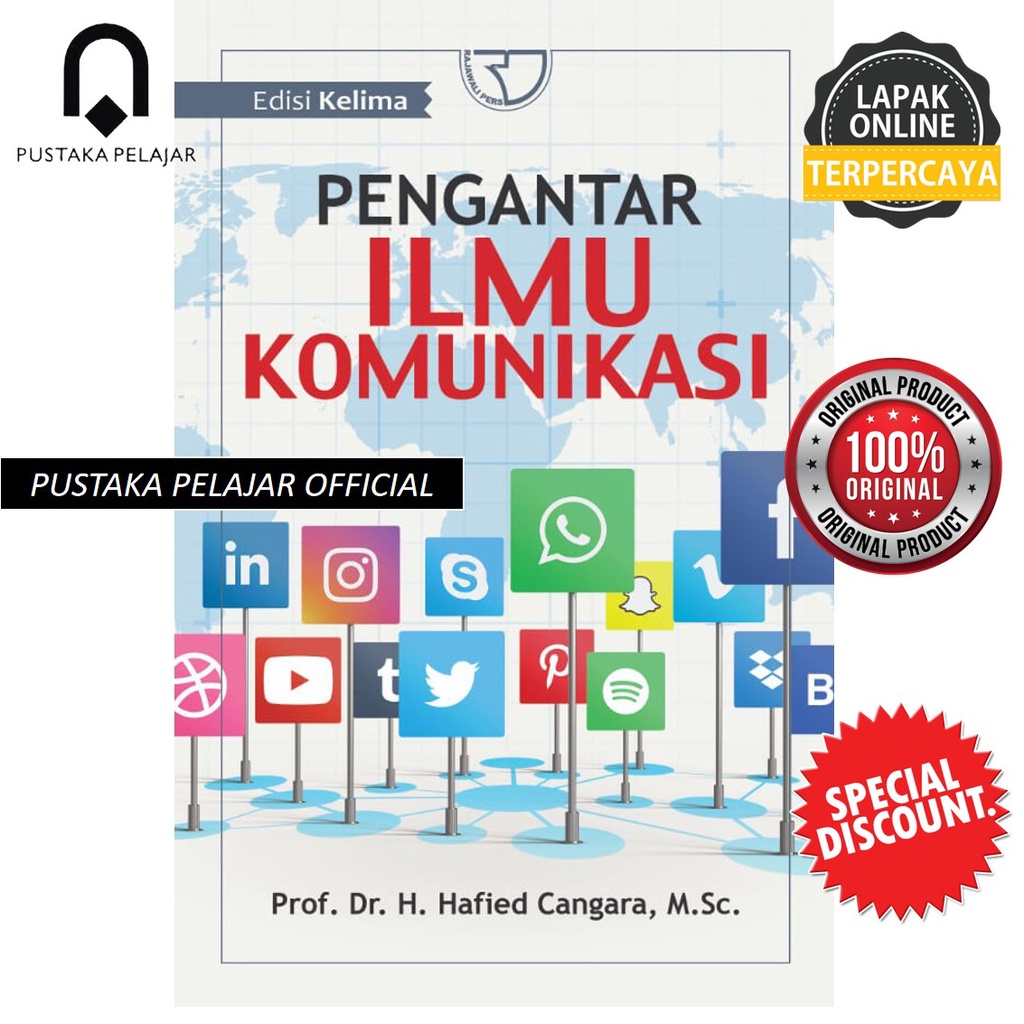 Jual BUKU PENGANTAR ILMU KOMUNIKASI - HAFIED CANGARA - RAJAWALI ...