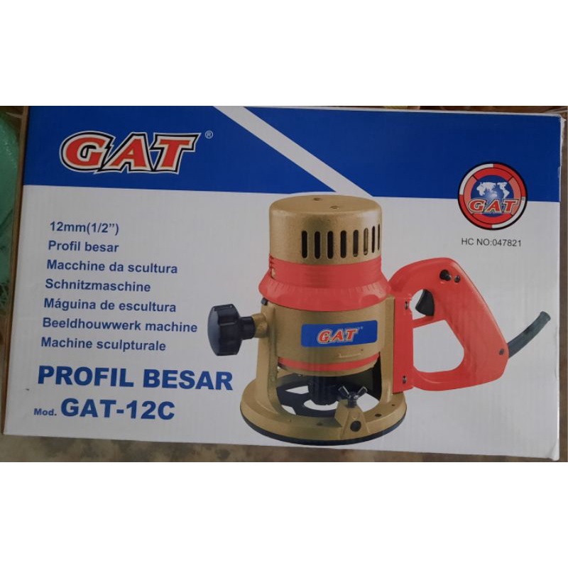 Jual MESIN ROUTER GAT 12C / MESIN PROFIL BESAR 12 C GAT / MESIN UKIR ...