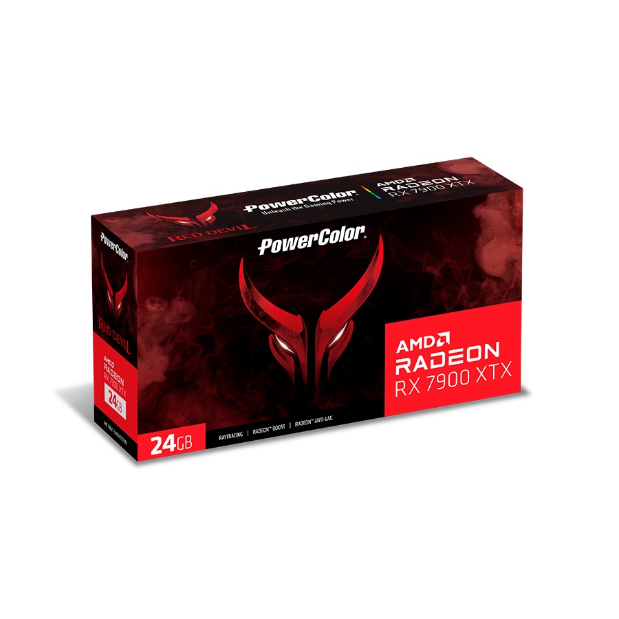 VGA Powercolor Radeon RX 7900 XTX Red Devil 24GB GDDR6 384-Bit Triplefan  Resmi