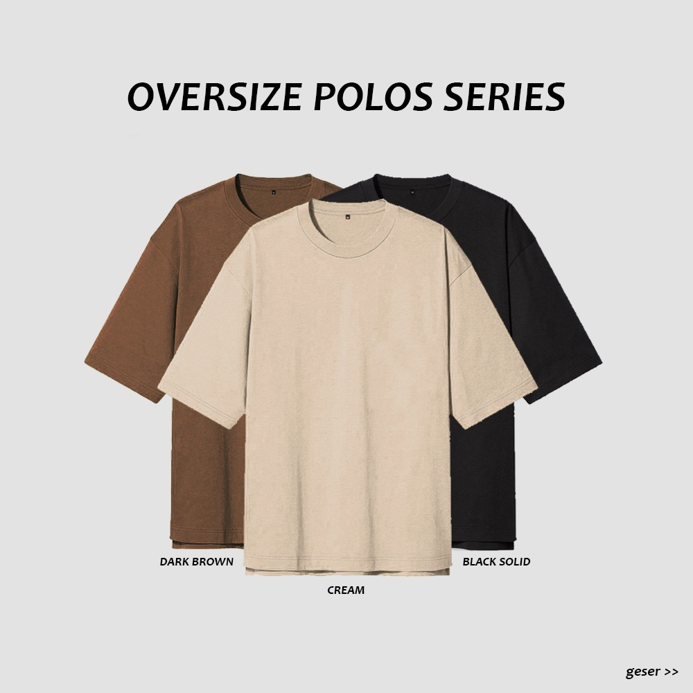 Jual Kaos Polos Oversize Pria Non Pocket Kaos Oversize Pria Polos