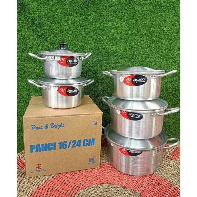 Jual Panci 16 24 Cm Jawa Aluminium Shopee Indonesia