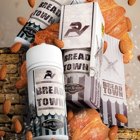 Jual BreadTown 60 ml Bread Butter Almond 3 MG 6 MG Creamy Roti Manis ...