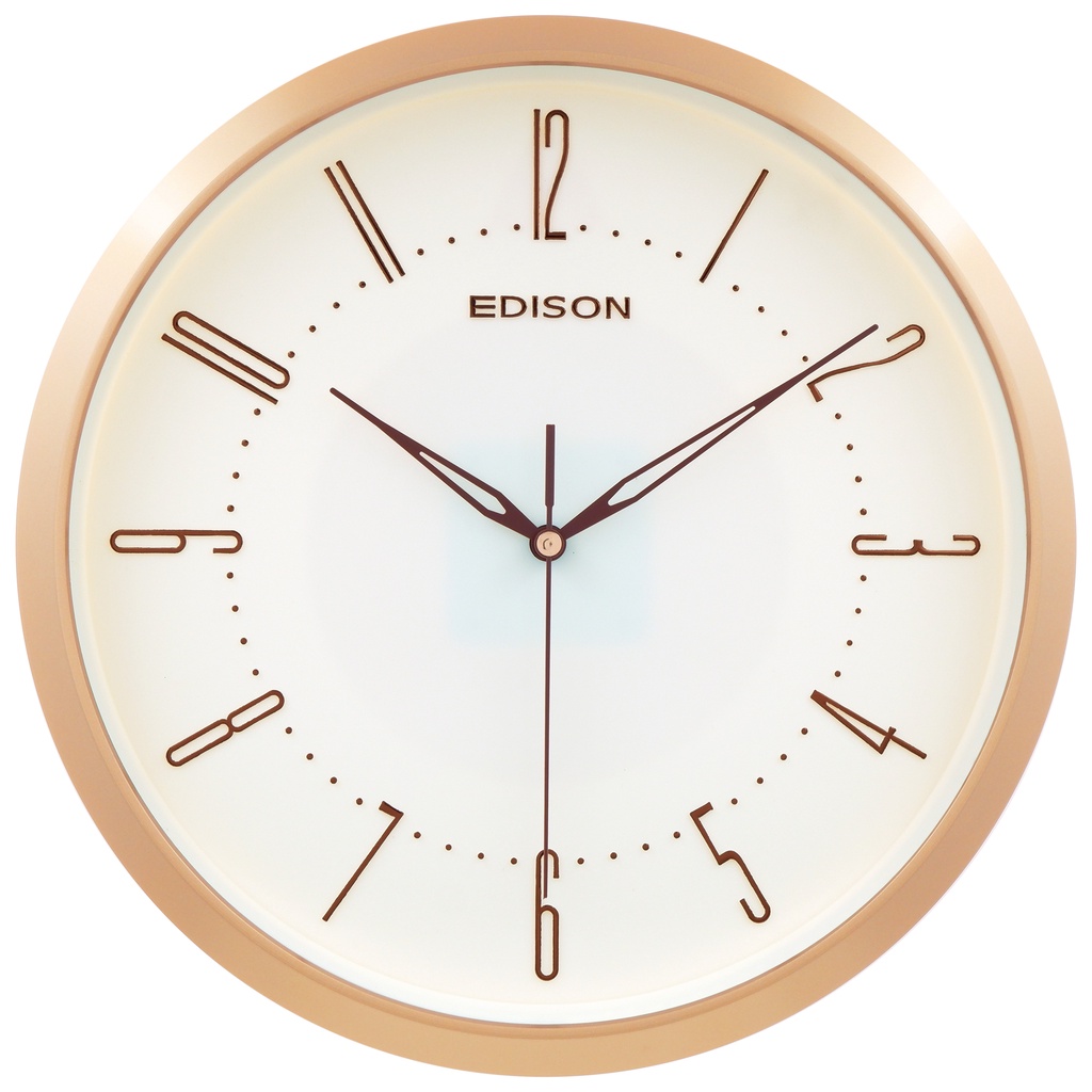 Jual Jam Dinding Edison Sweep ES 297 T66 Timbul Diameter 290mm 29cm ...