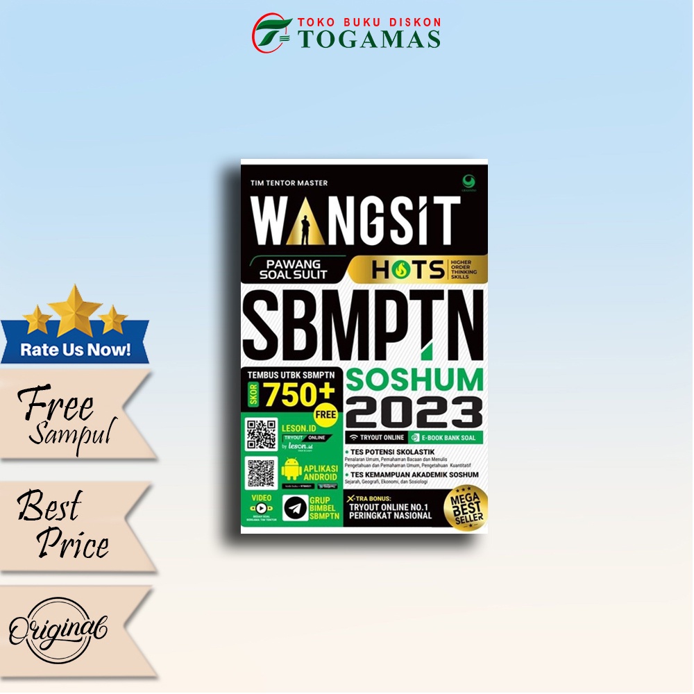 Jual Wangsit Pawang Soal Sulit Hots Sbmptn Soshum 2023 - TIM TENTOR ...