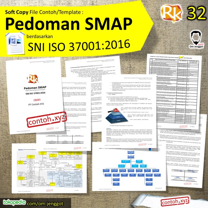 Jual Buku Contoh Pedoman Sistem Manajemen Anti Penyuapan, Sni Iso 37001 ...