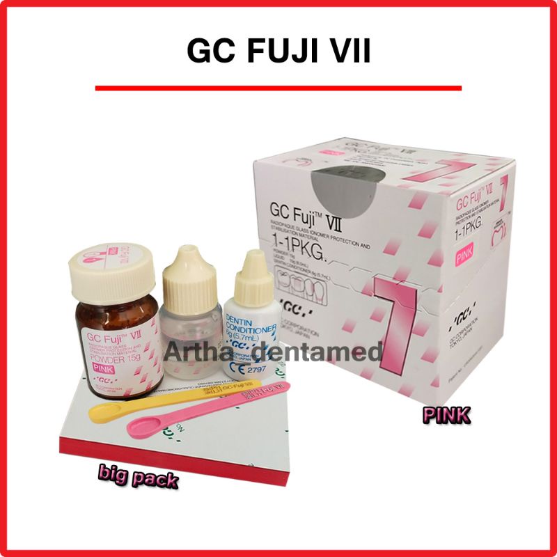 Jual GC FUJI 7 PACK 1-1 / GIC JAPAN / RESTORATIVE DENTAL MATERIALS ...
