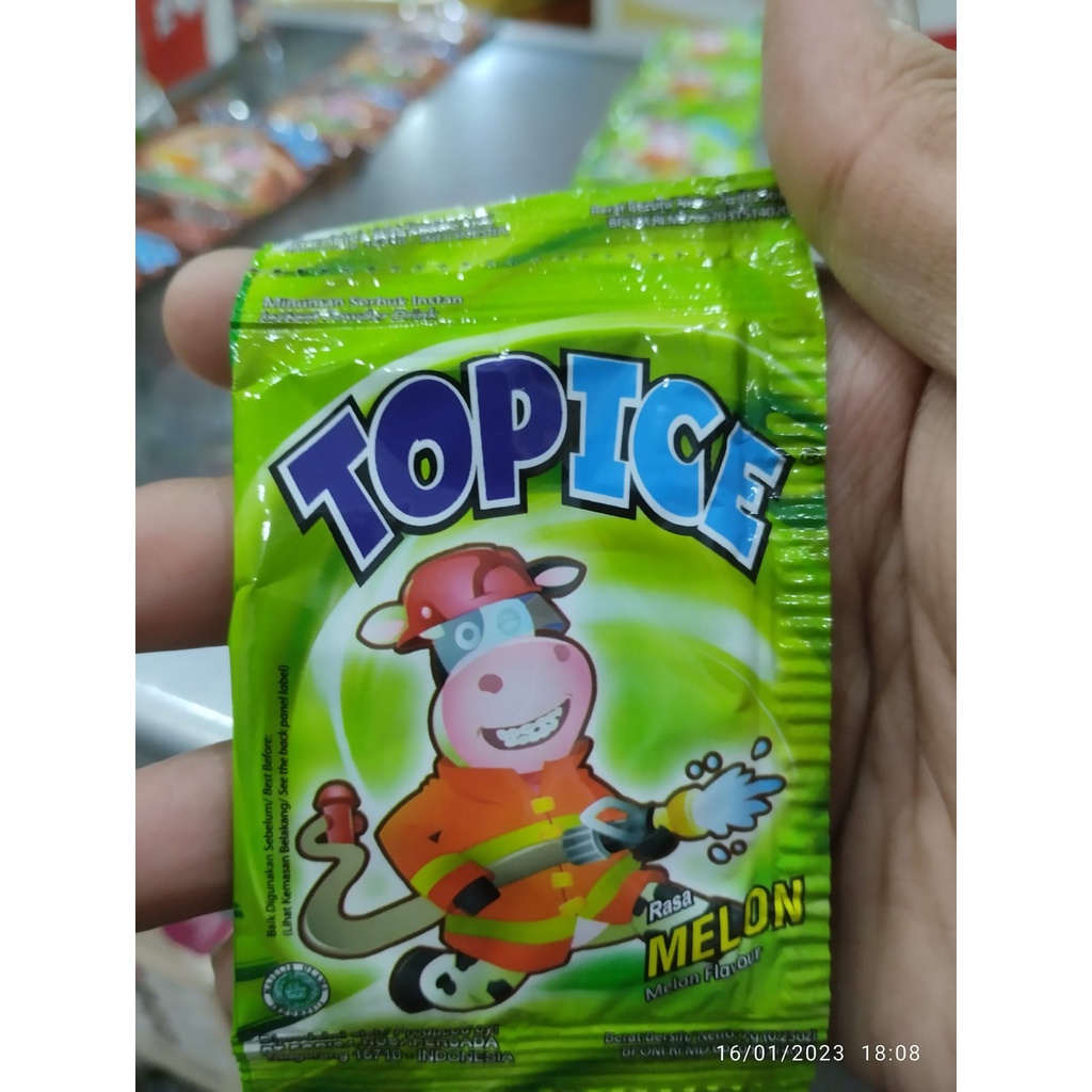 Jual Top ice Minuman rasa Sachet RTG 7g | Shopee Indonesia