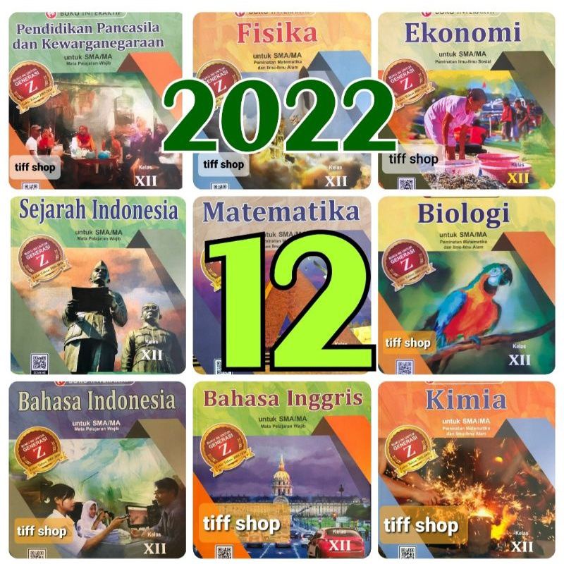 Jual BUKU KUNCI JAWABAN PR INTERAKTIF SMA KELAS XII, 12 TAHUN 2022 ...