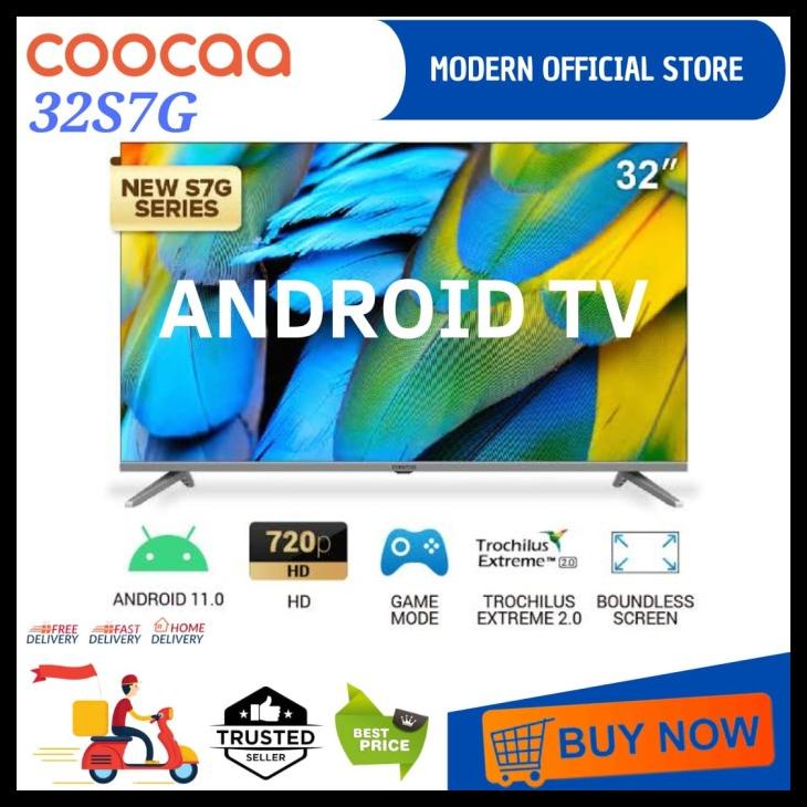 Jual Coocaa Led Tv 32s7g 32 Inch Smart Tv Android 11 Digital Hdr10 New