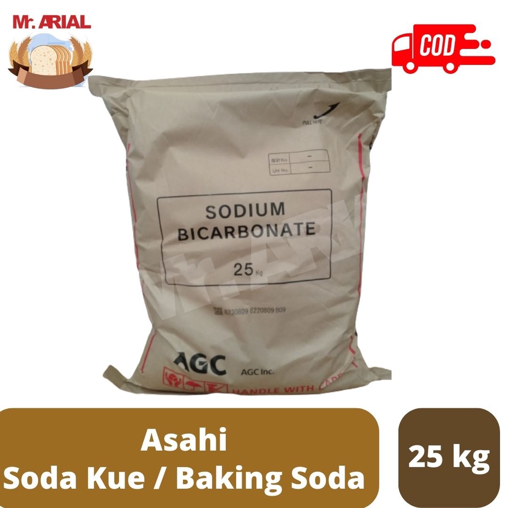 Jual Asahi Soda Kue 25kg Baking Soda Sodium Bicarbonate Shopee