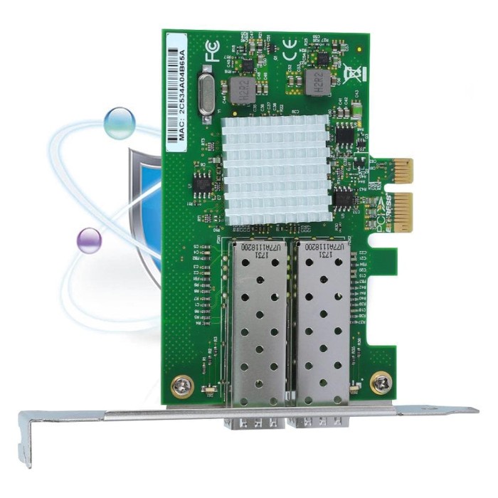 Jual Intel i950-2sfp Lan Card Server 2 Port SFP Module S1 | Shopee ...