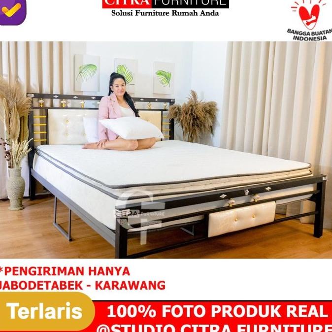 Jual RANJANG BESI MINIMALIS |DIPAN DIVAN BESI |RANGKA TEMPAT TIDUR ...