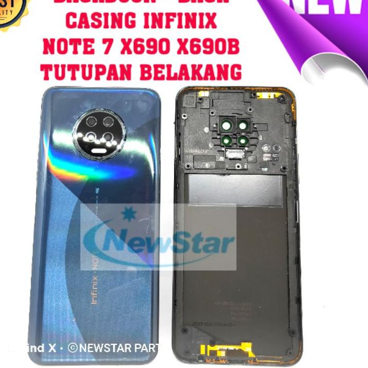 Jual Casing Backdoor Back Casing Infinix Note 7 X690 X690b Tutupan Belakang Original