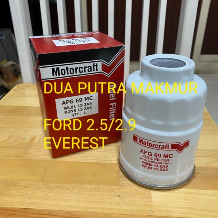 Jual FUEL FILTER SARINGAN SOLAR FORD RANGER 2.5 2.9 EVEREST WL81-13 ...