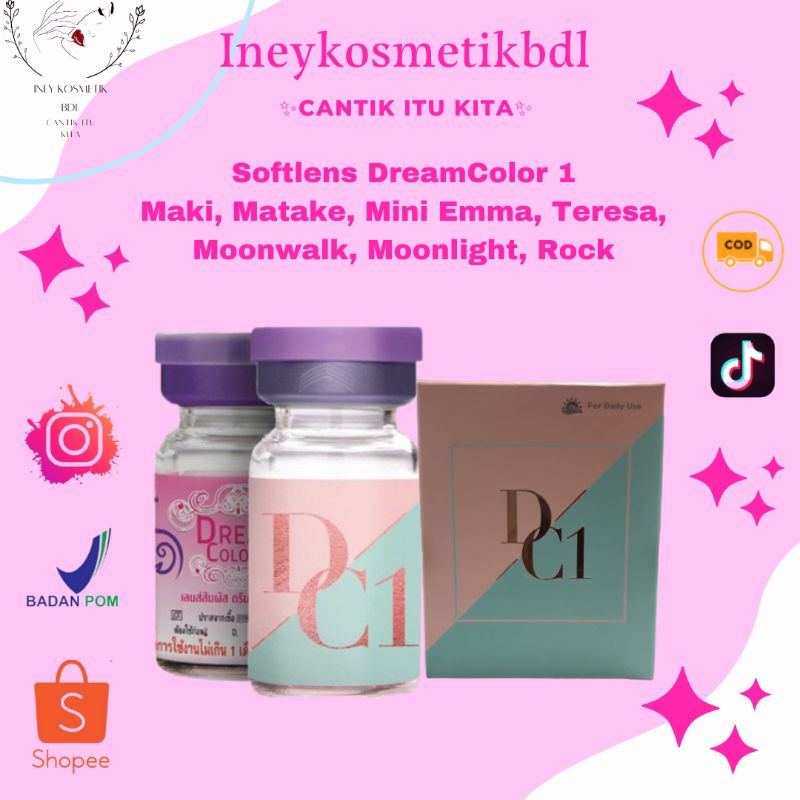 Jual Rangkaian Softlens Dreamcolor Dc Maki Matake Teresa