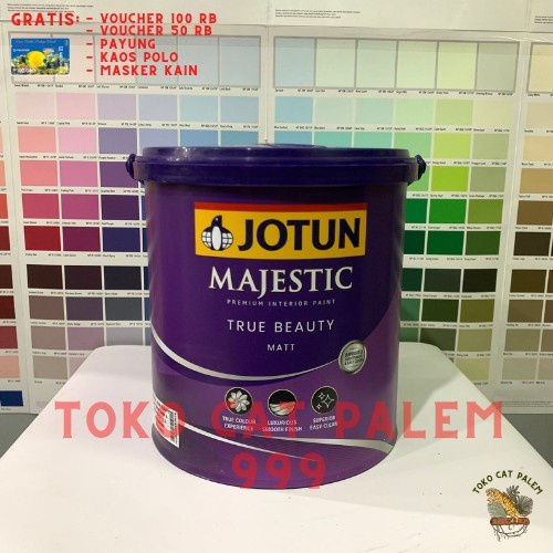 Jual Cat Tembok Interior Jotun Majestic True Beauty Matt Morning Fog 25 L Galon Shopee Indonesia 2076