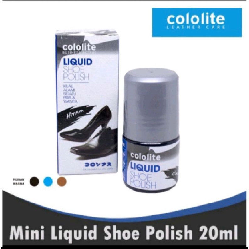Jual Cololite mini semir sepatu 20ml | Shopee Indonesia