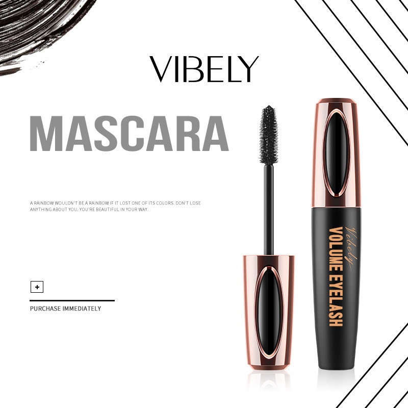 Jual VIBELY Maskara Tahan Air Hitam Keren, Bulu Mata Bawah Tebal Dan ...