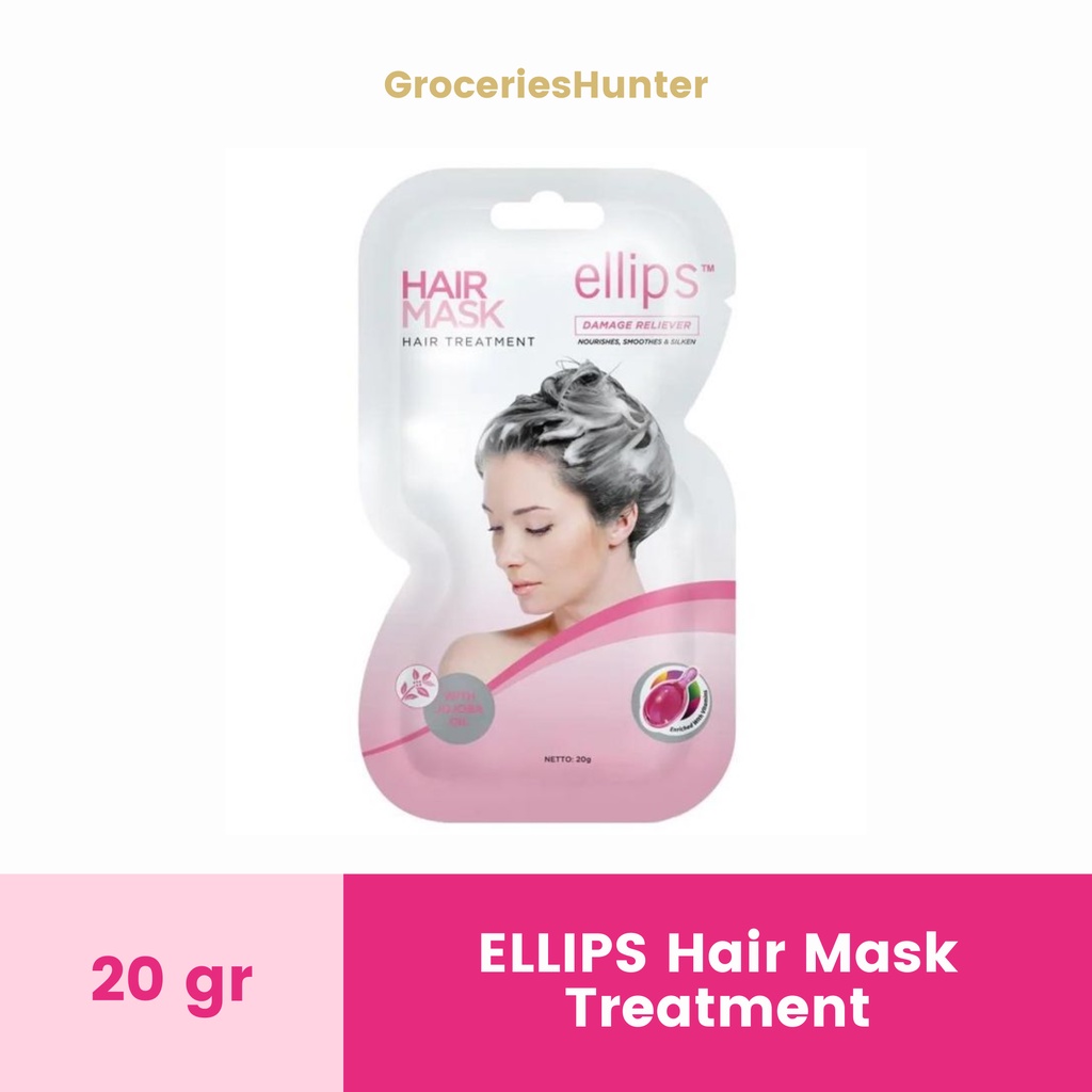 Jual ELLIPS Hair Mask Treatment 20 gram | Shopee Indonesia