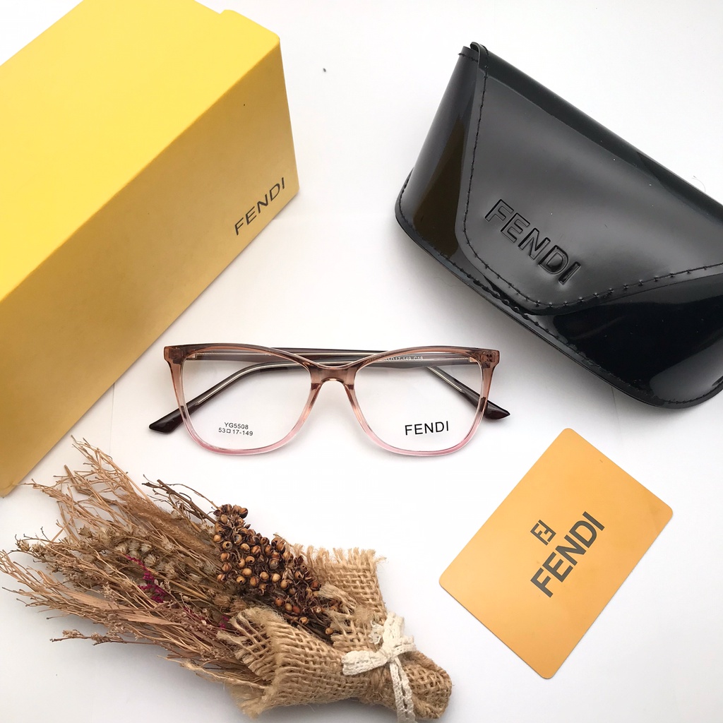 Frame kacamata clearance fendi