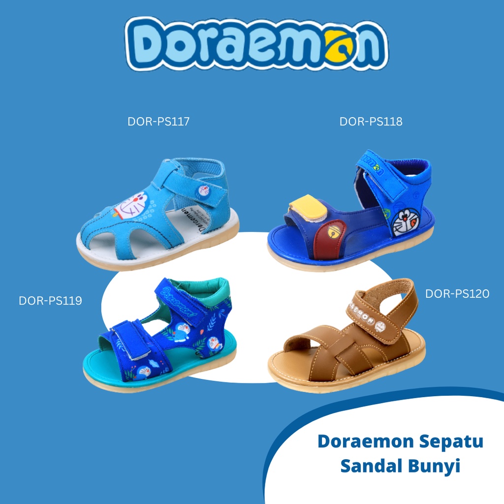 Jual Doraemon Sound Sandals Fashion Sepatu Sandal Bayi Bunyi Bunny