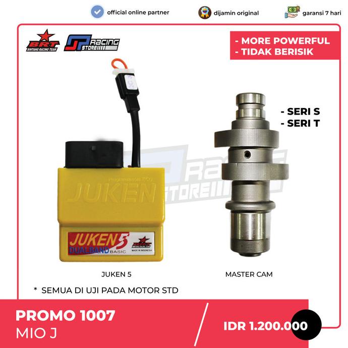 Jual BRT Promo 1007 - Ecu Juken 5 - Master Cam Yamaha Mio J ...