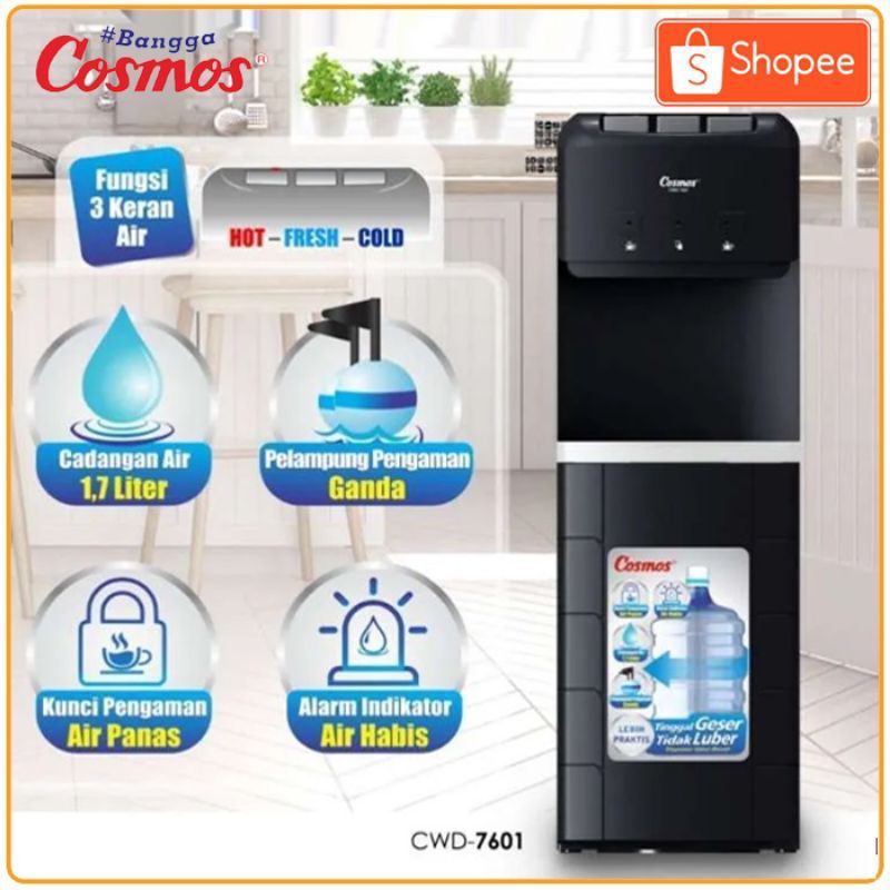 Jual COSMOS WATER DISPENSER GALON BAWAH CWD7601 Shopee Indonesia