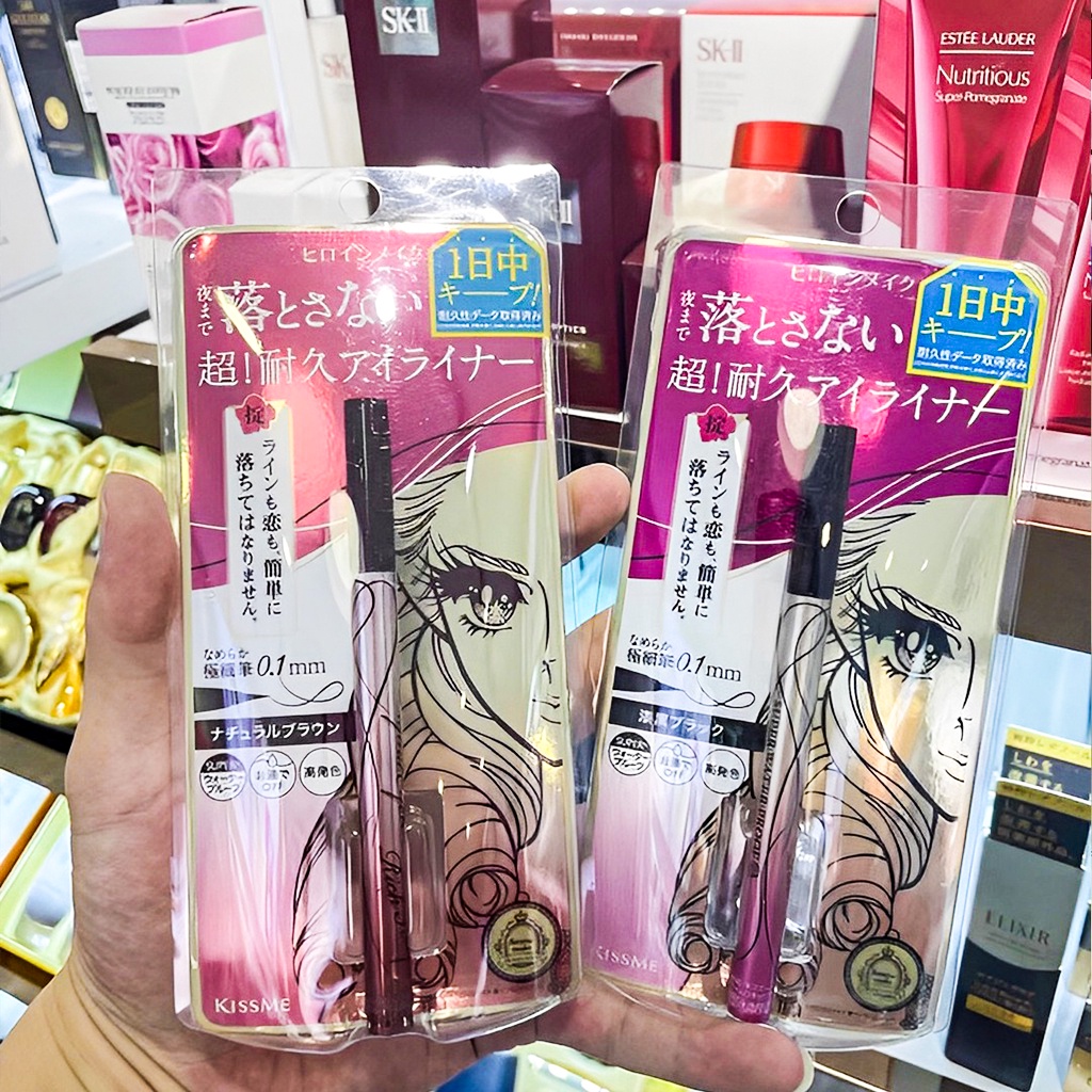 Jual NEW Kiss Me Heroine Eyeliner By Isehan Heroineliquid Pen Eyeliner