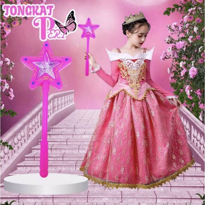 Jual MAINAN ANAK TONGKAT MAHKOTA PERI MAGIC WAND KADO PEREMPUAN PRINCES ...