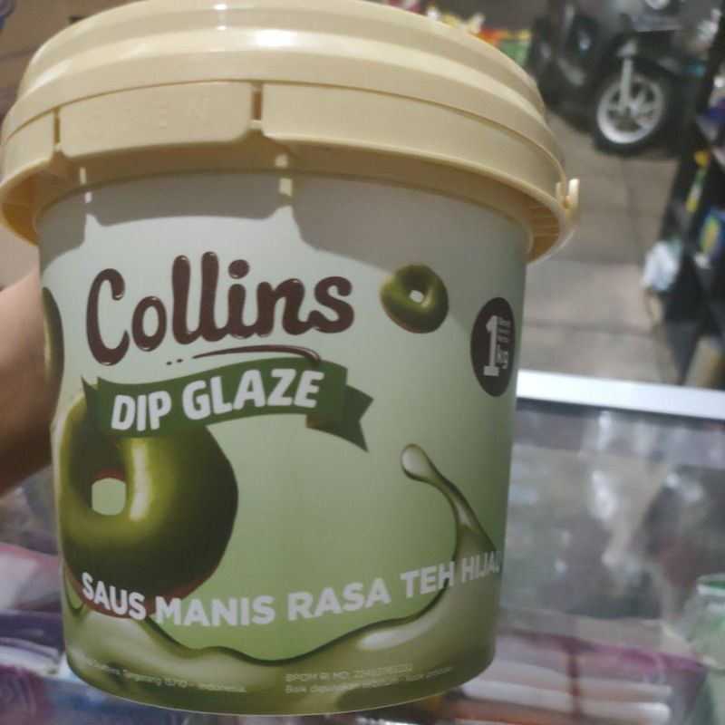 Jual Collins Dip Glaze Matcha 1kg | Shopee Indonesia
