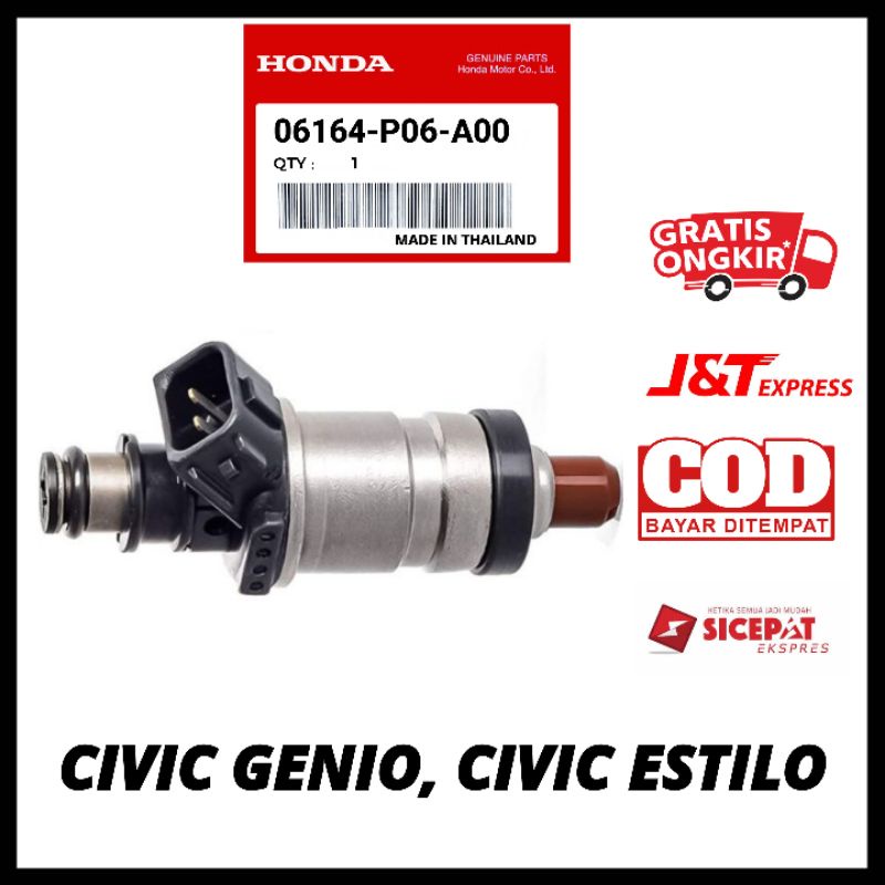 Jual Nozzle Injector Injektor Civic Genio, Civic Estilo 1992 1993 1994