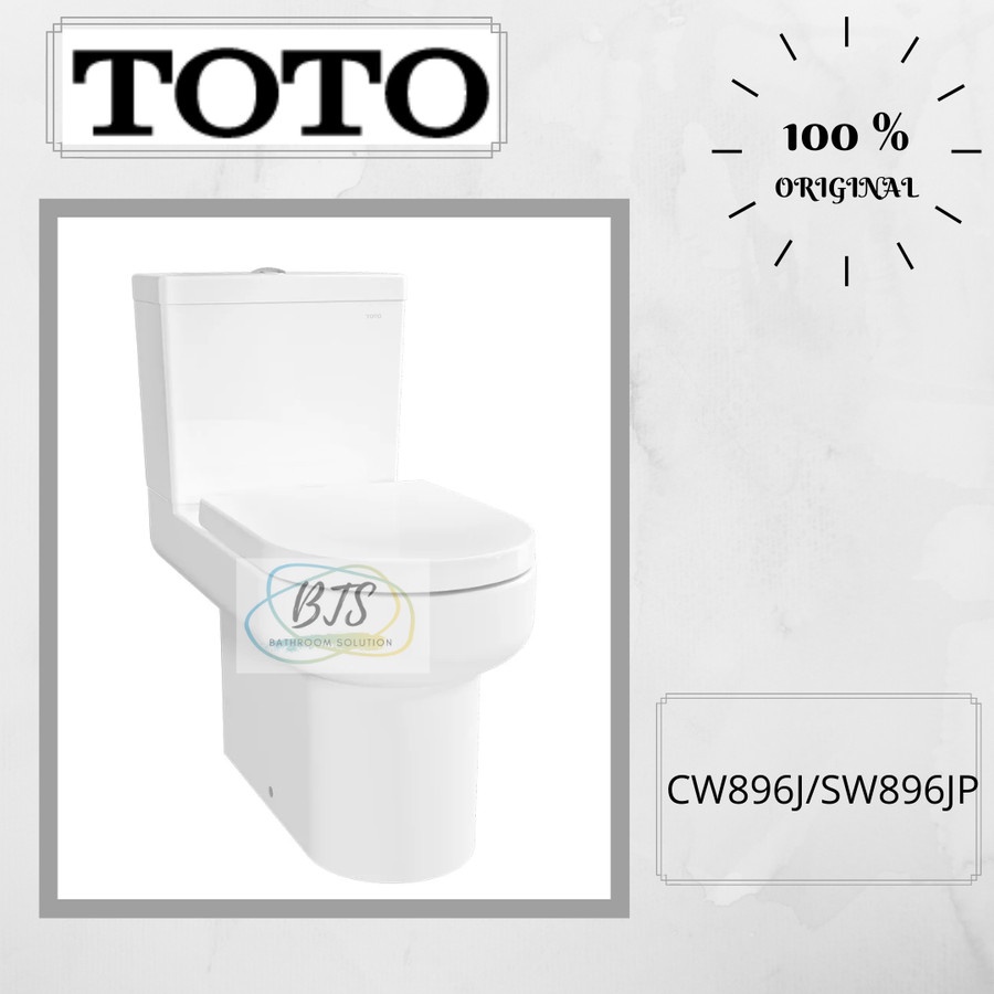 Jual Kloset/Closet TOTO CW896J / SW896JP / CW 896 J / SW 896 JP / CW ...