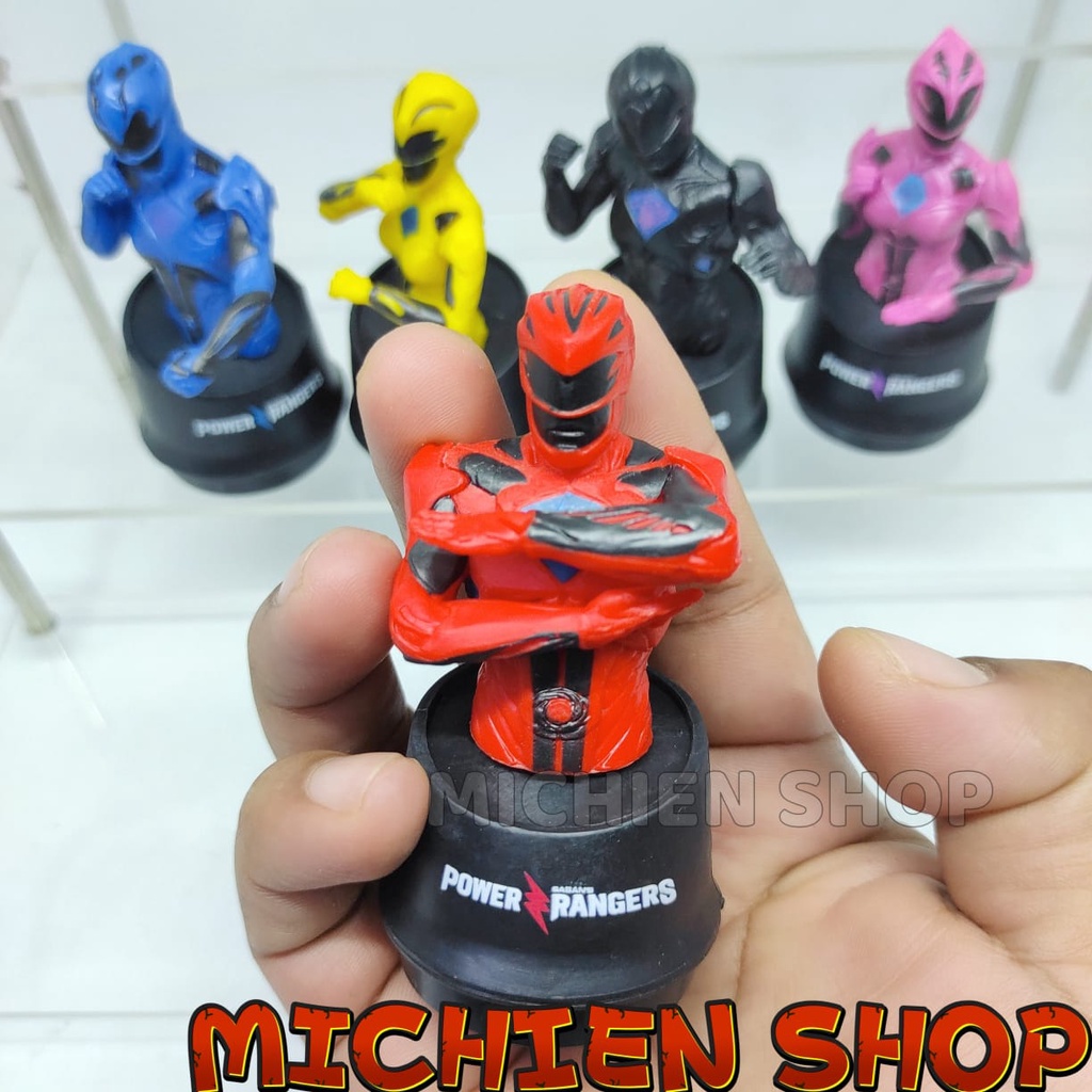Jual Power Ranger Cup XXI Figure Topper Kue | Shopee Indonesia