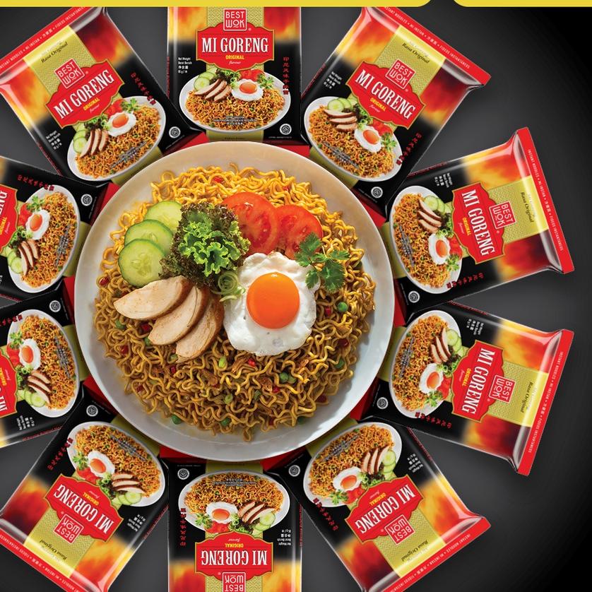 Jual COD KP8 Best Wok Mi Goreng Original Breakfast Pack 10 Pcs